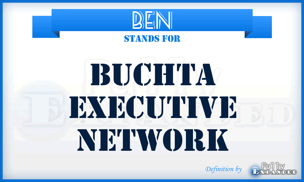 BEN - Buchta Executive Network