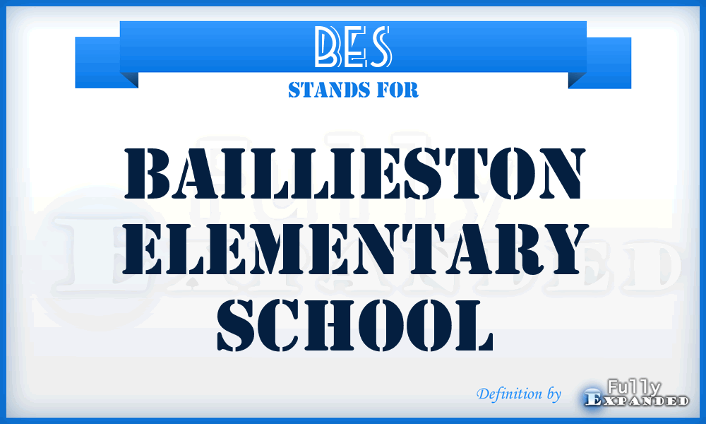 BES - Baillieston Elementary School