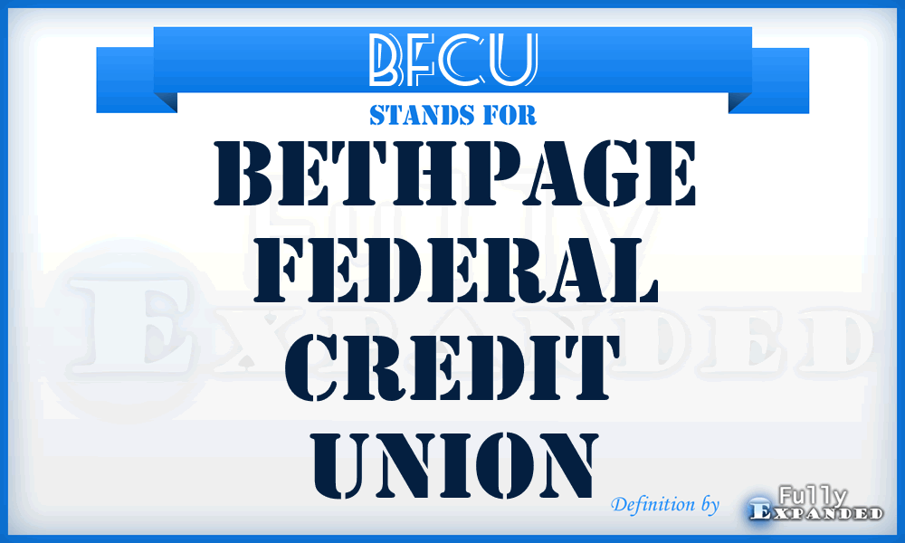 BFCU - Bethpage Federal Credit Union
