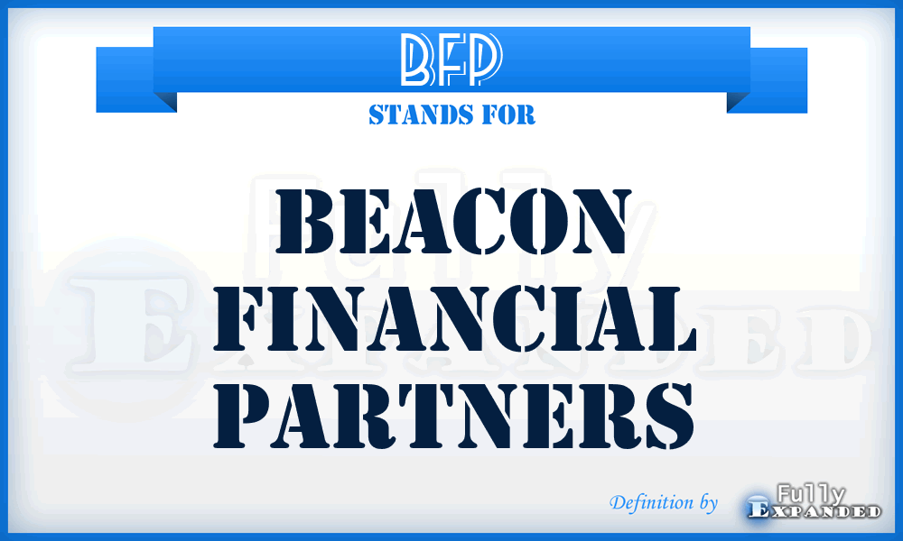 BFP - Beacon Financial Partners