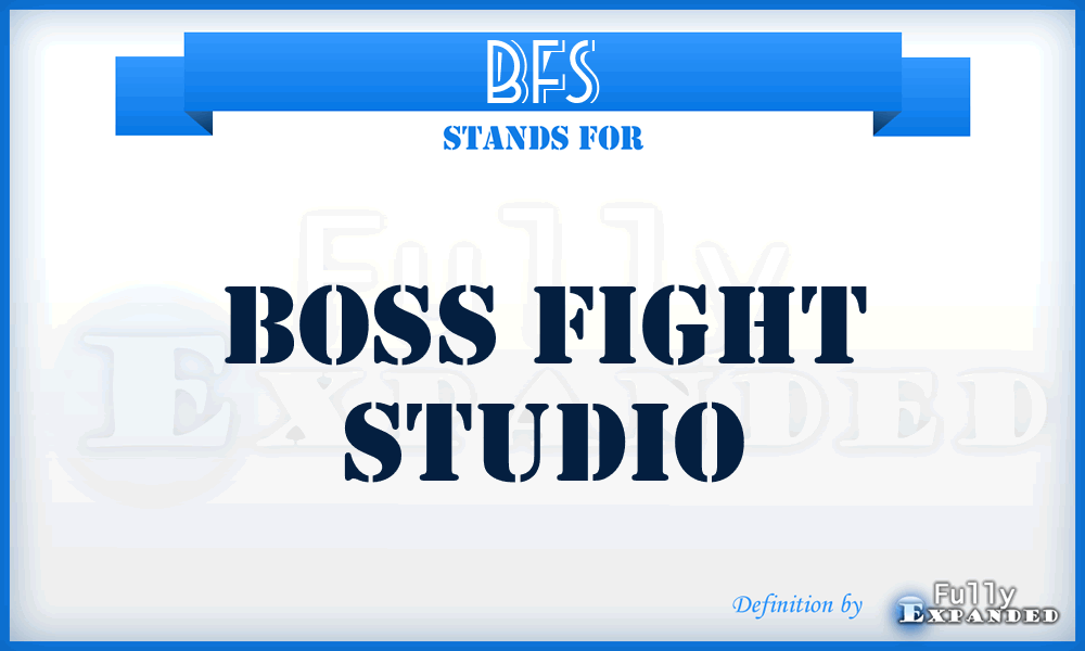 BFS - Boss Fight Studio