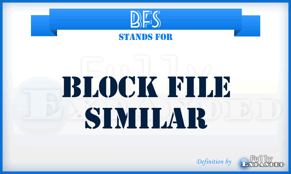 BFS - Block File Similar