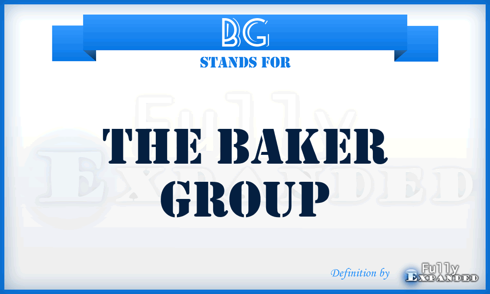 BG - The Baker Group