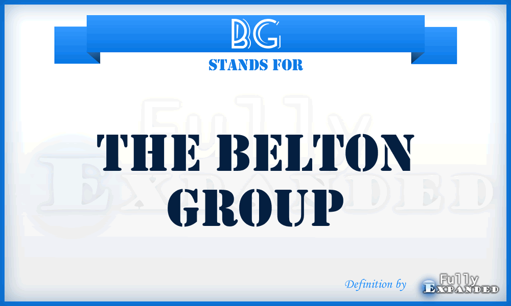 BG - The Belton Group
