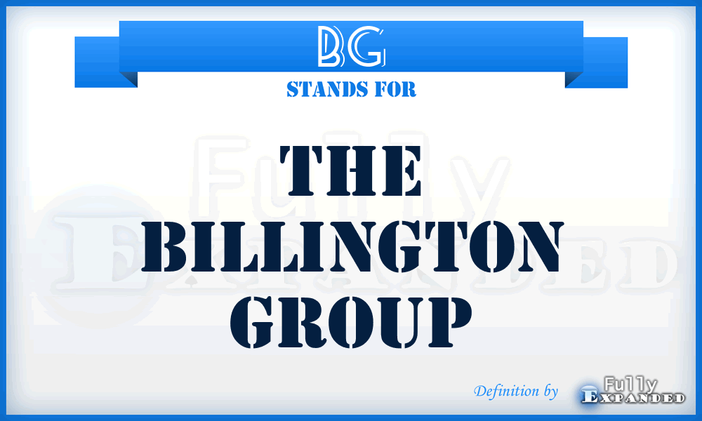 BG - The Billington Group