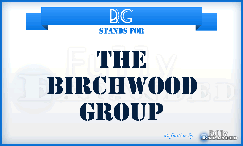 BG - The Birchwood Group