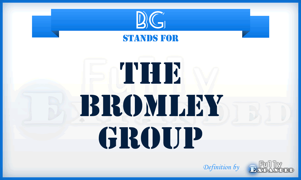 BG - The Bromley Group