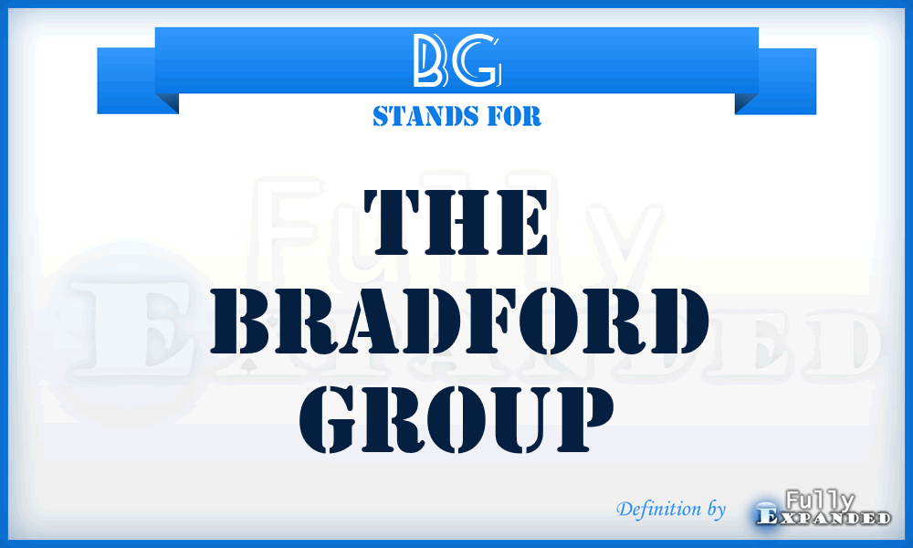 BG - The Bradford Group