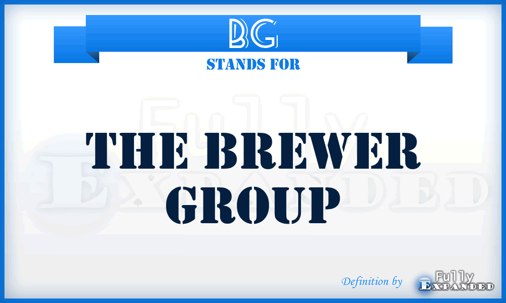 BG - The Brewer Group