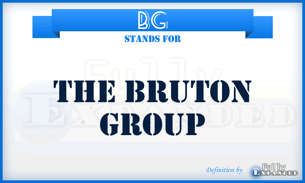 BG - The Bruton Group