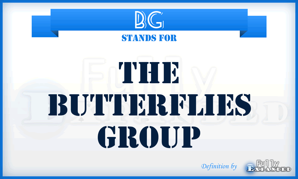 BG - The Butterflies Group