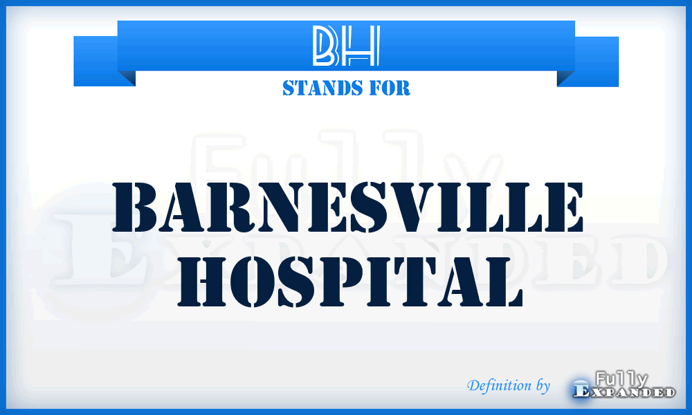 BH - Barnesville Hospital