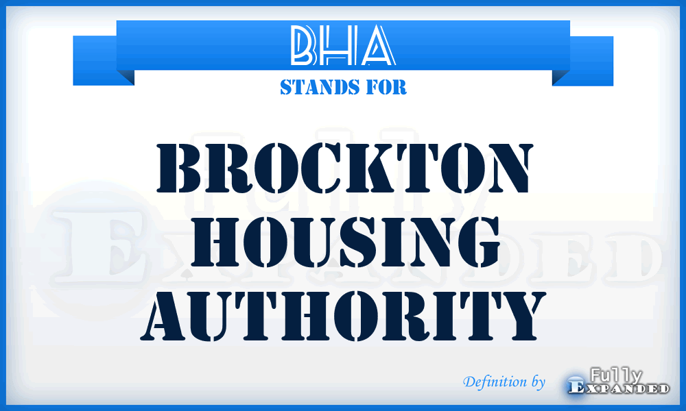 BHA - Brockton Housing Authority