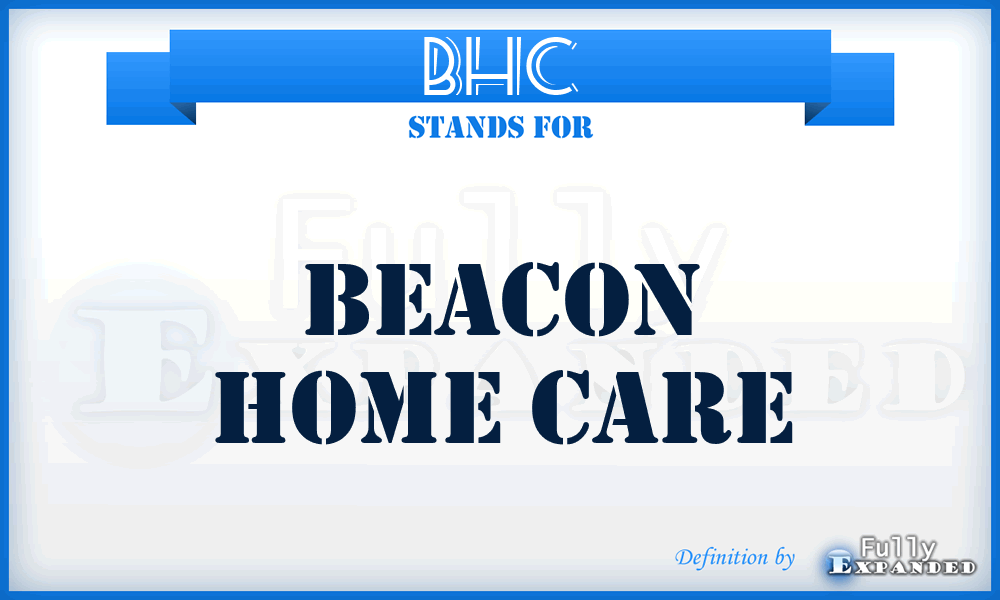 BHC - Beacon Home Care
