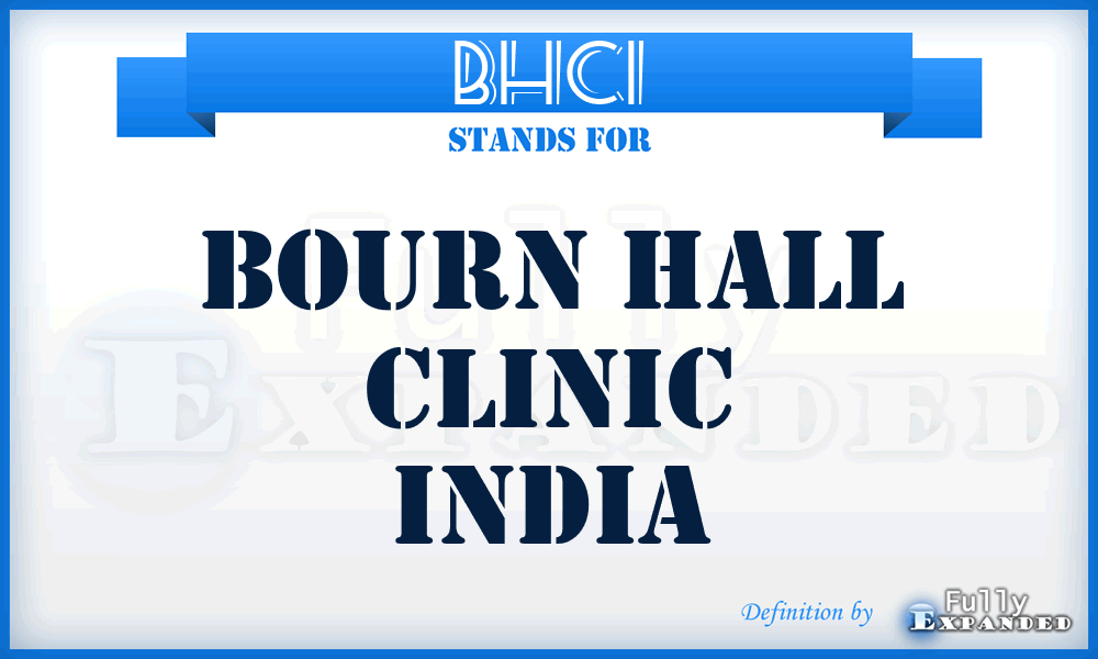 BHCI - Bourn Hall Clinic India