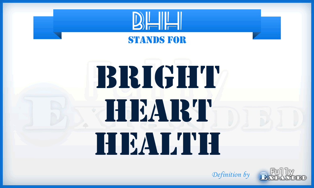 BHH - Bright Heart Health