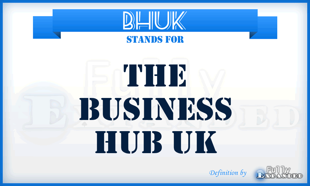 BHUK - The Business Hub UK