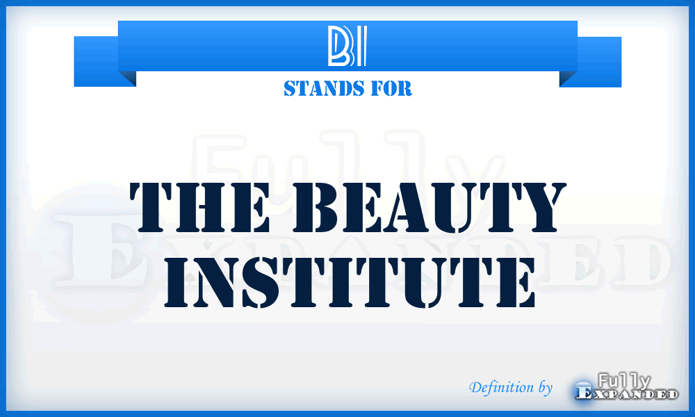 BI - The Beauty Institute