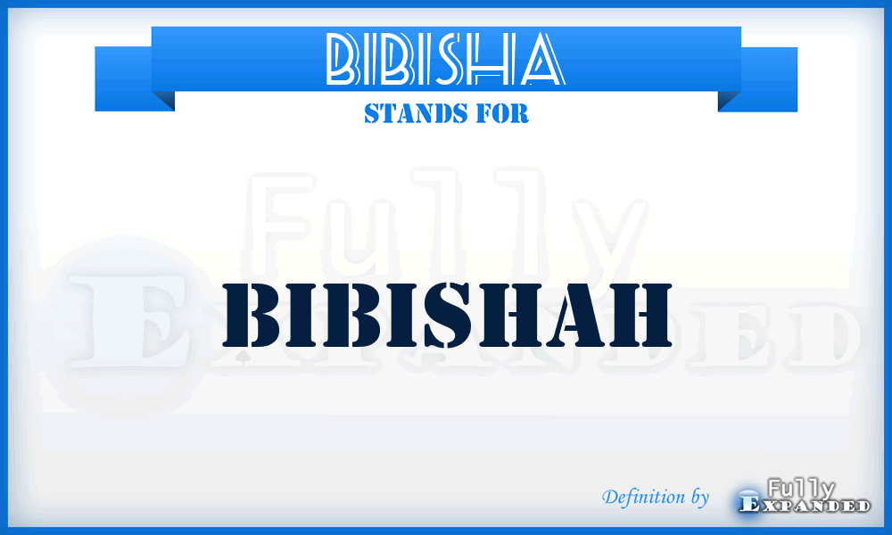 BIBISHA - Bibishah