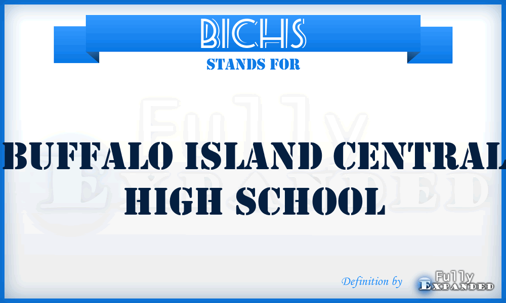 BICHS - Buffalo Island Central High School