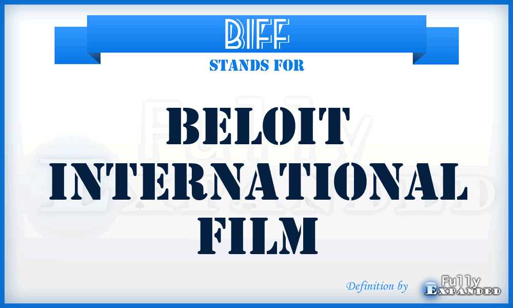 BIFF - Beloit International Film