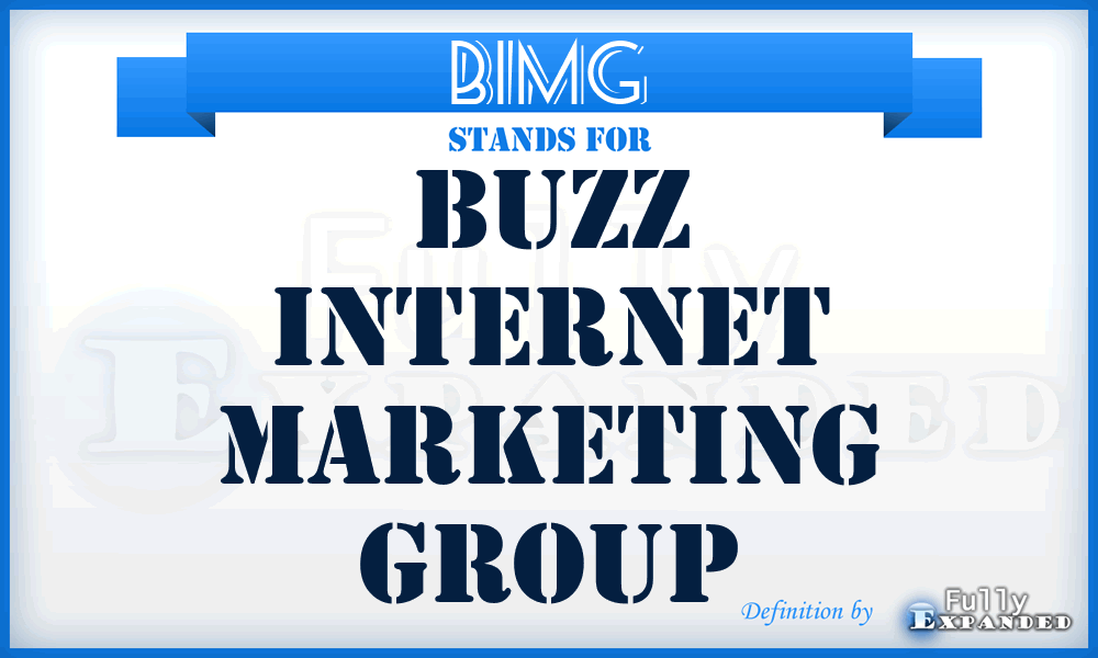 BIMG - Buzz Internet Marketing Group