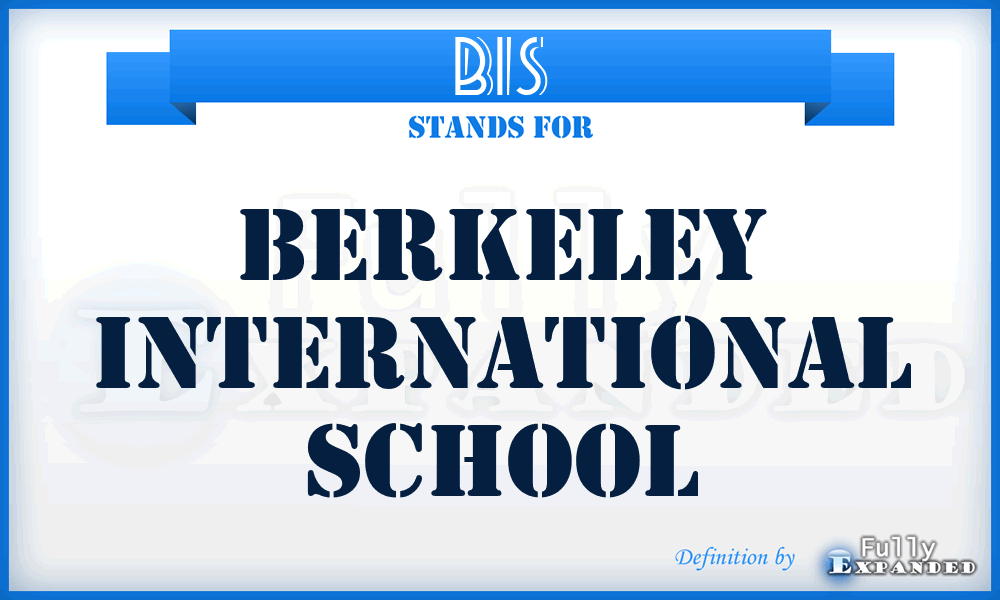 BIS - Berkeley International School