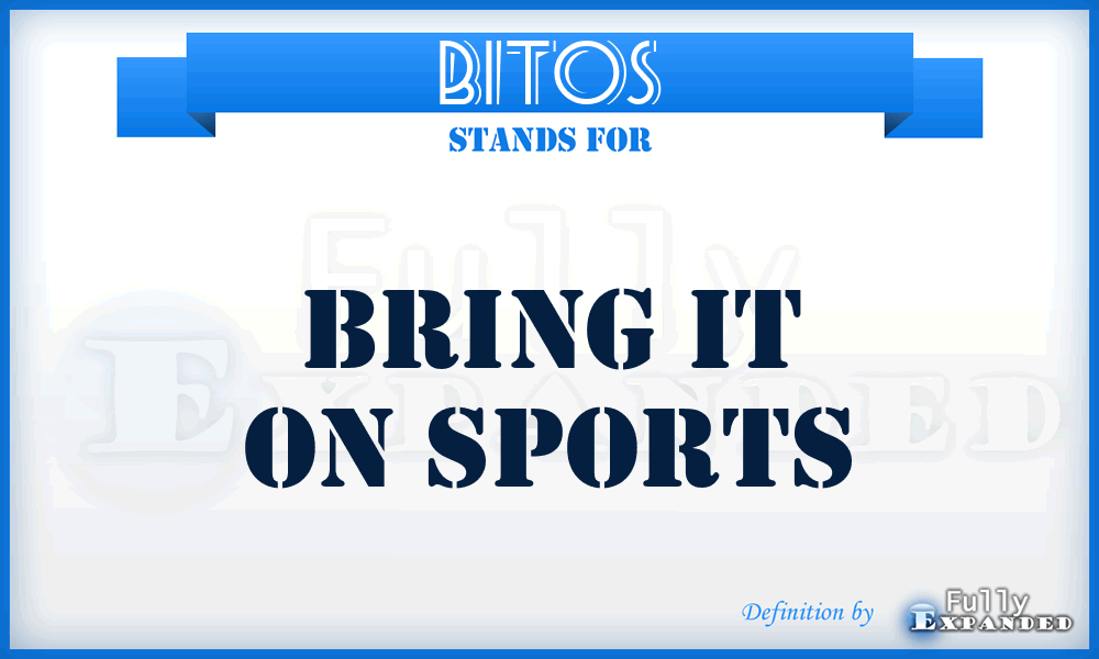 BITOS - Bring IT On Sports