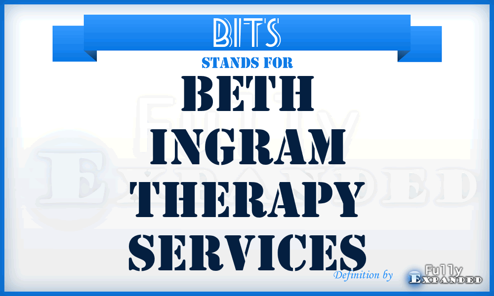 BITS - Beth Ingram Therapy Services