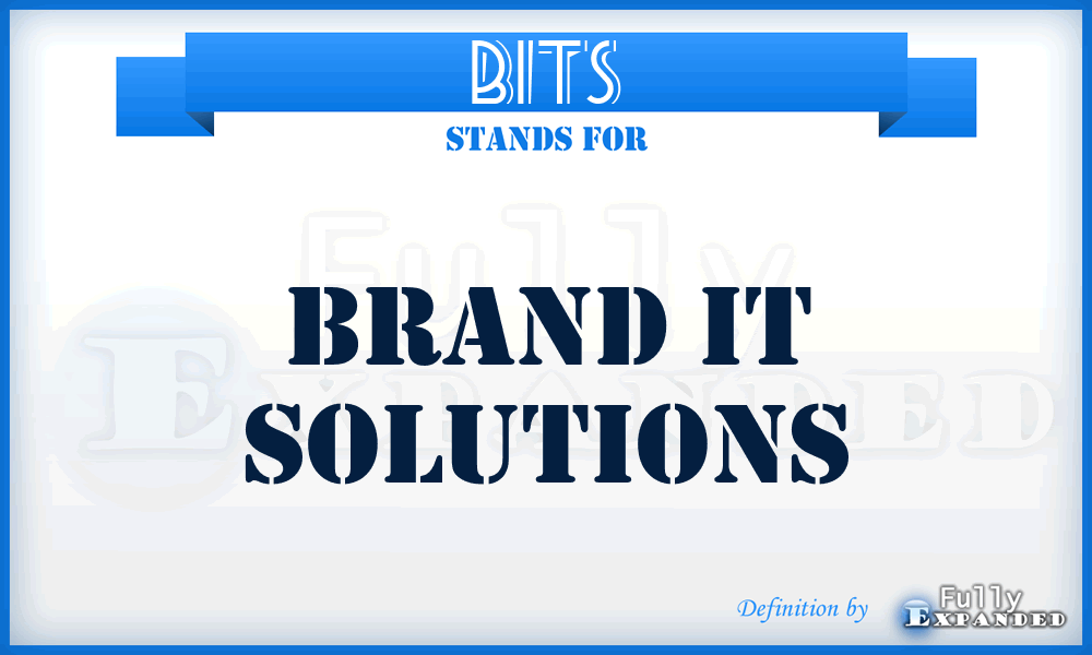 BITS - Brand IT Solutions