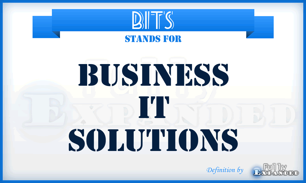 BITS - Business IT Solutions