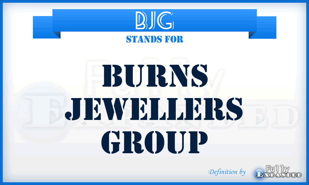 BJG - Burns Jewellers Group
