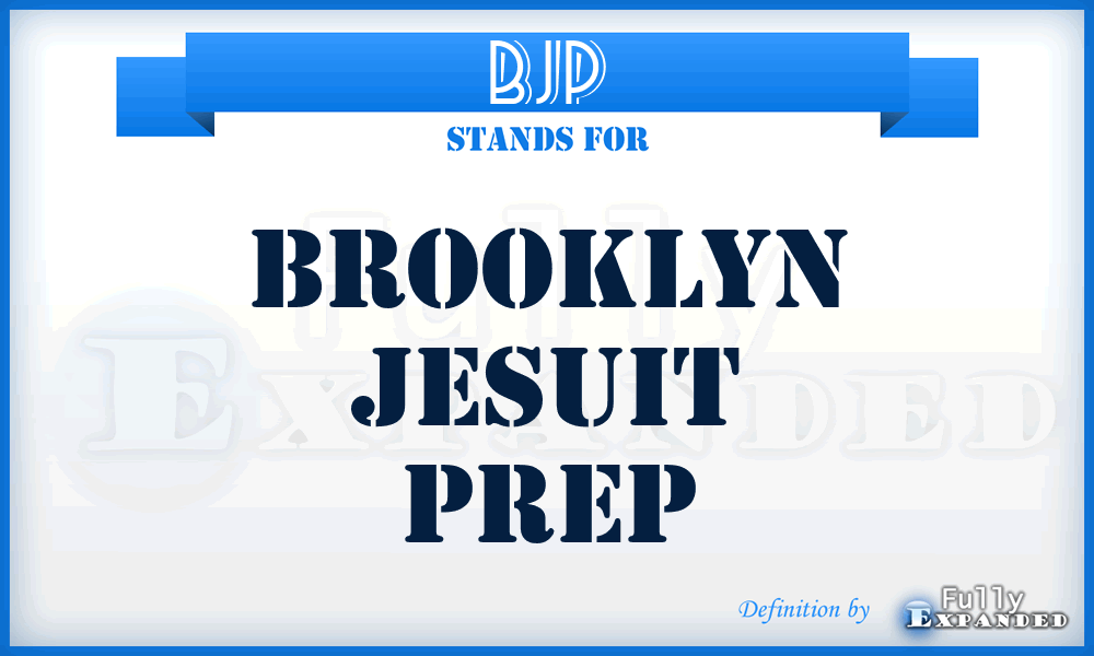 BJP - Brooklyn Jesuit Prep