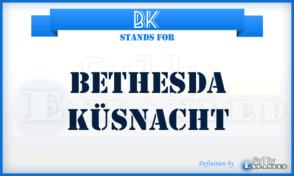 BK - Bethesda Küsnacht