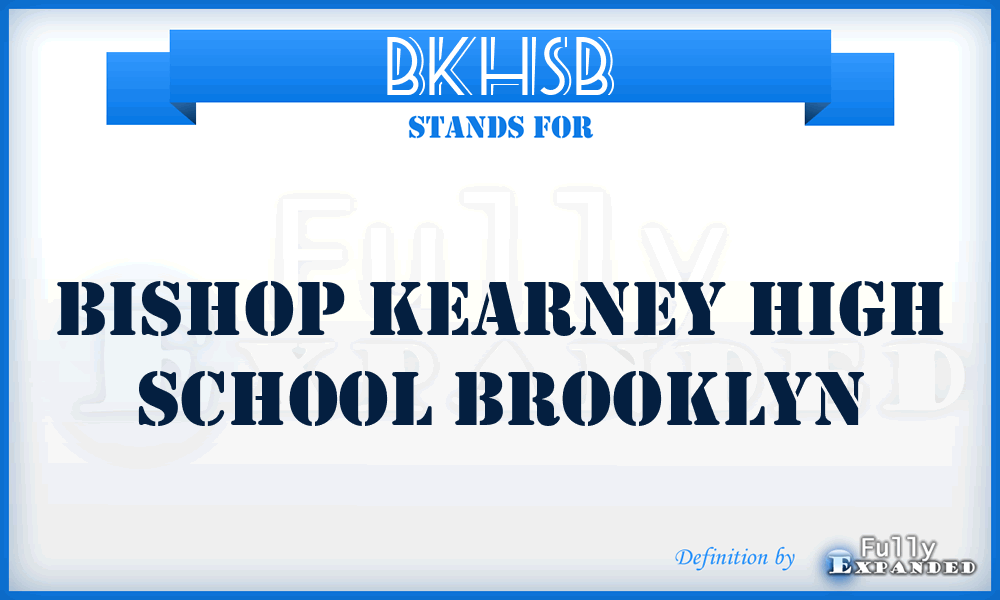 BKHSB - Bishop Kearney High School Brooklyn
