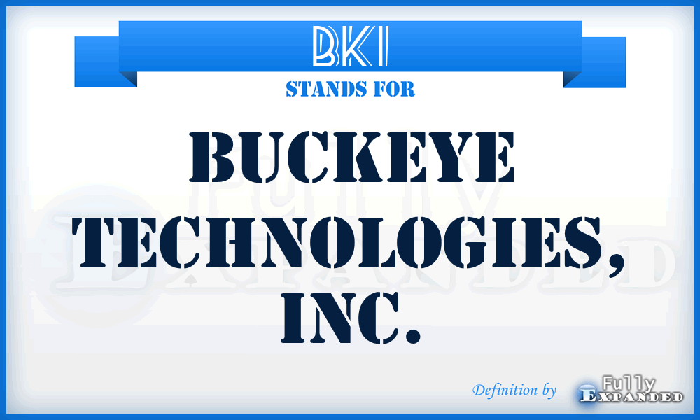 BKI - Buckeye Technologies, Inc.