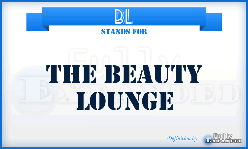 BL - The Beauty Lounge