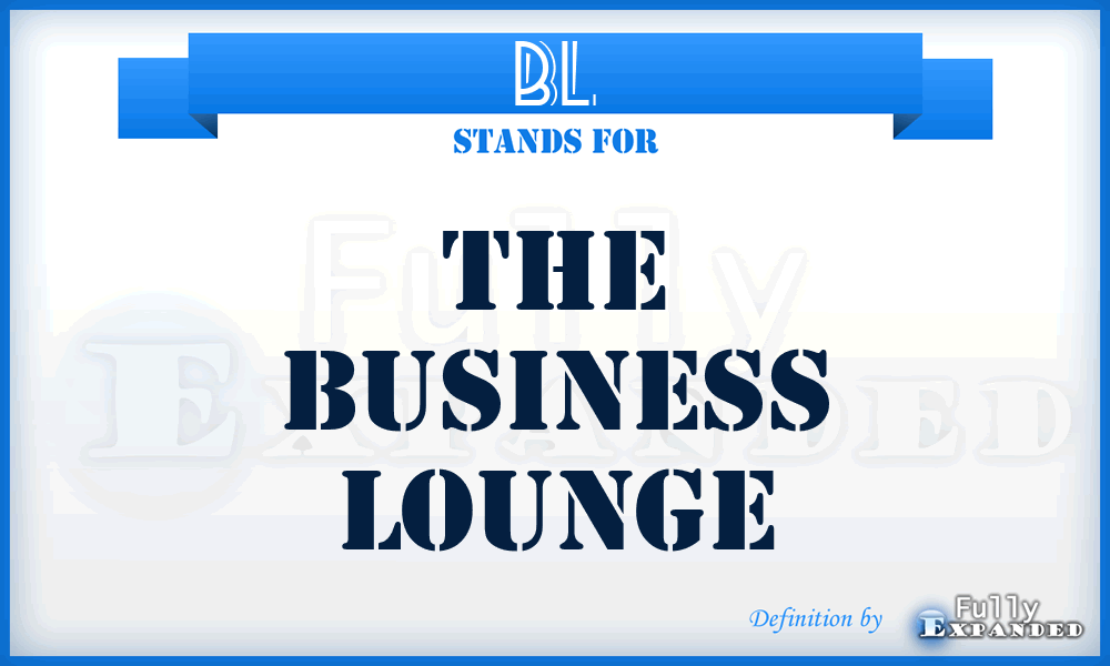 BL - The Business Lounge