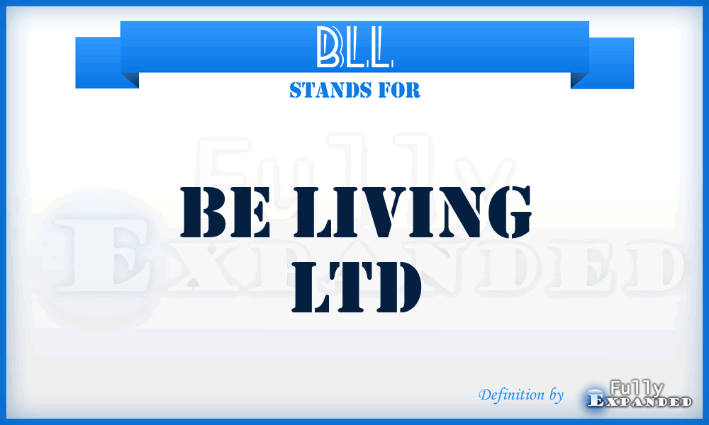 BLL - Be Living Ltd