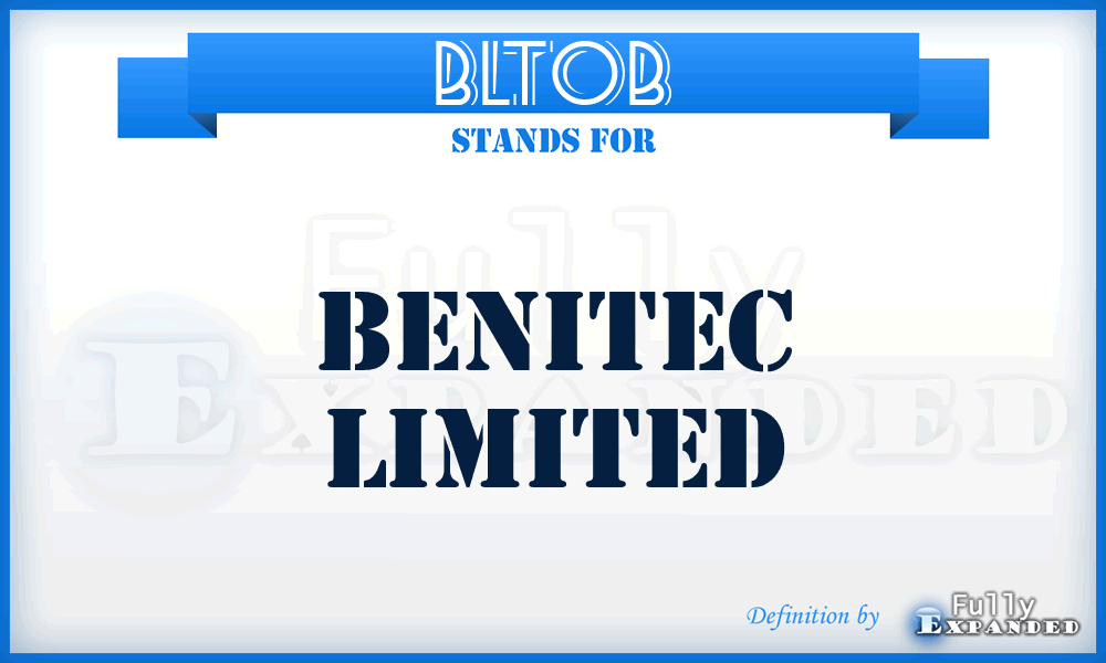 BLTOB - Benitec Limited