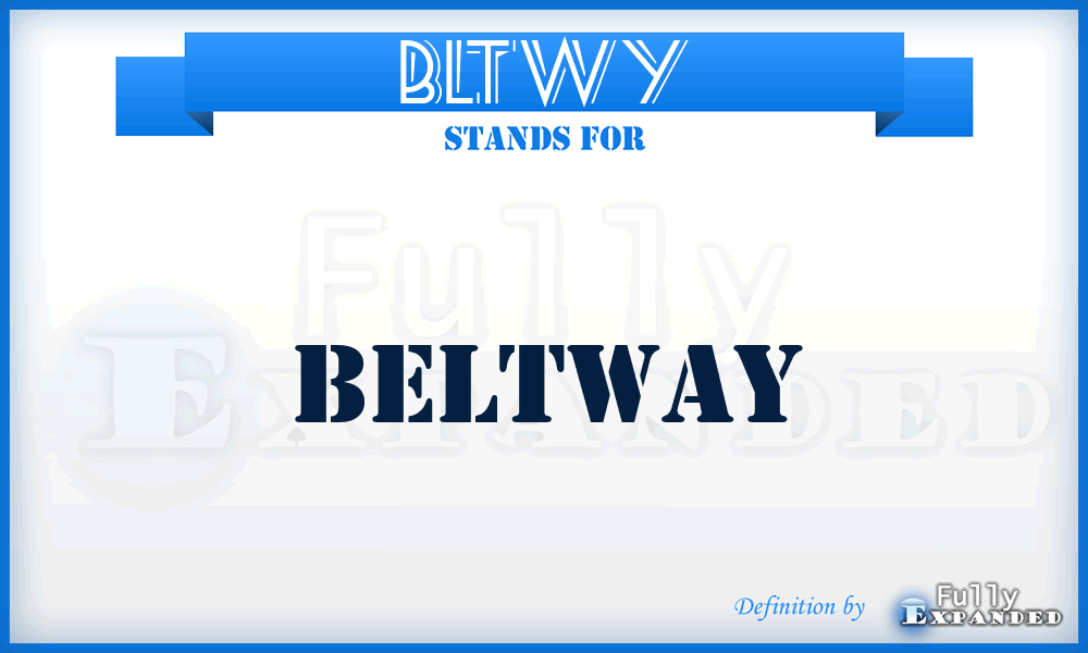 BLTWY - Beltway
