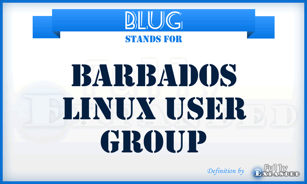BLUG - Barbados Linux User Group
