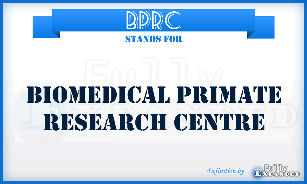BPRC - Biomedical Primate Research Centre