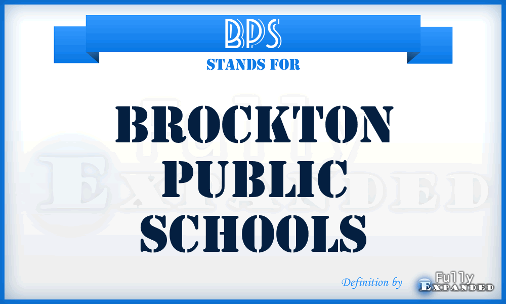 BPS - Brockton Public Schools