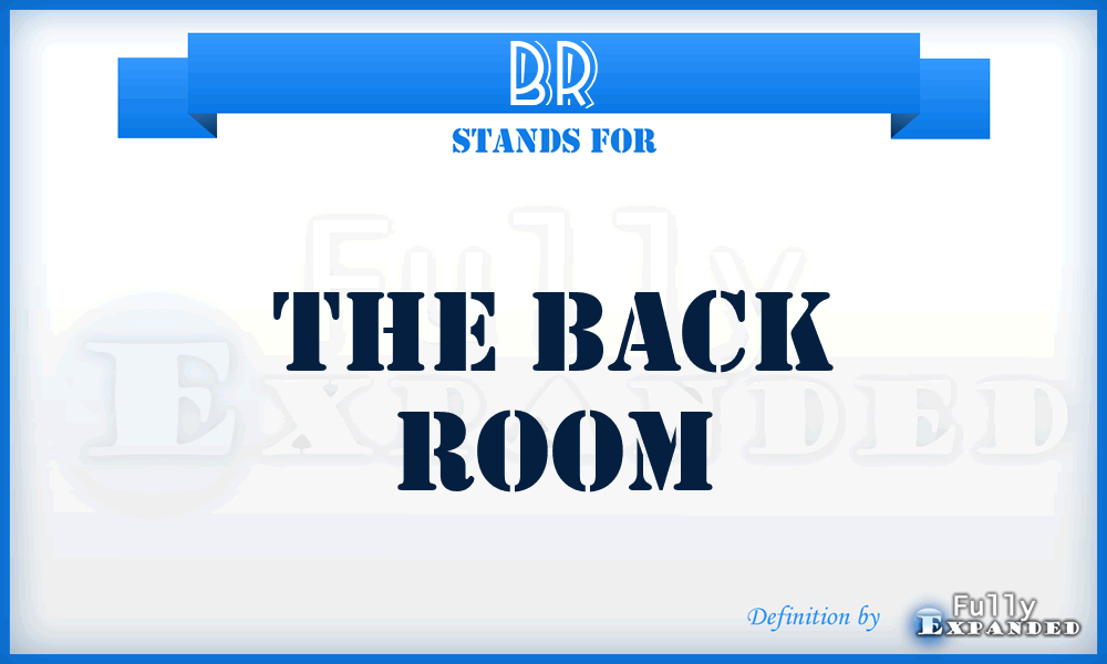 BR - The Back Room