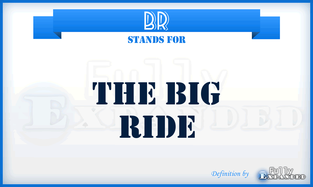 BR - The Big Ride