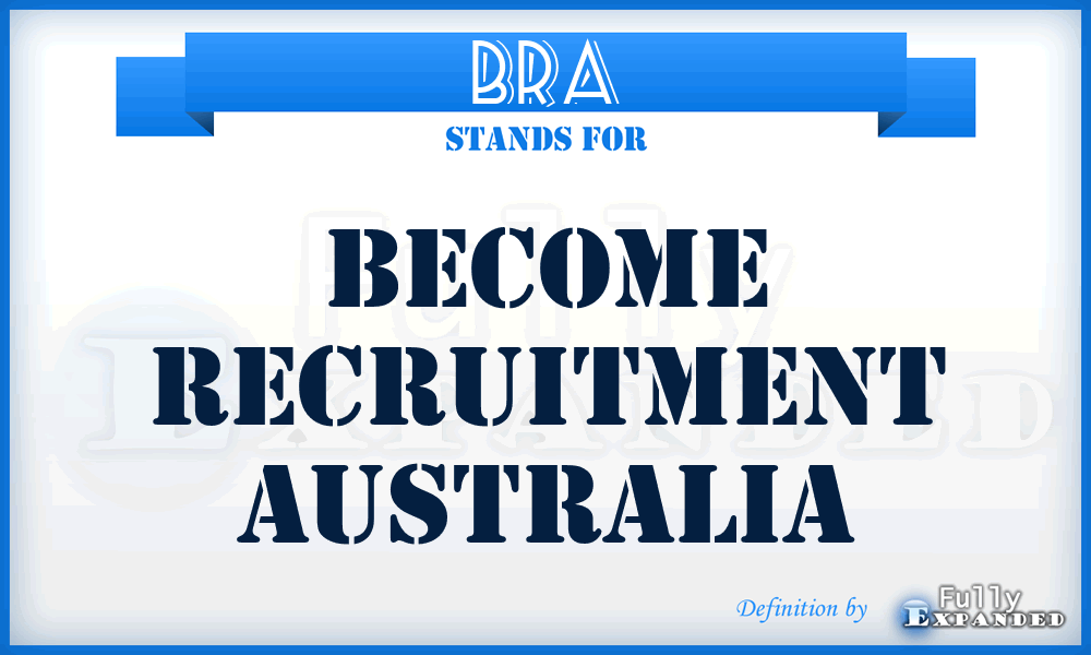 BRA - Become Recruitment Australia