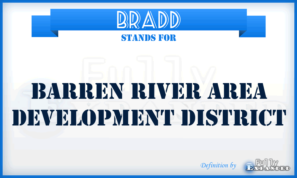 BRADD - Barren River Area Development District