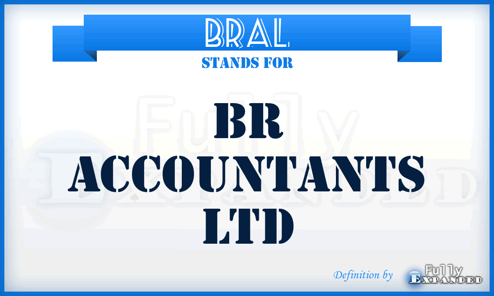 BRAL - BR Accountants Ltd