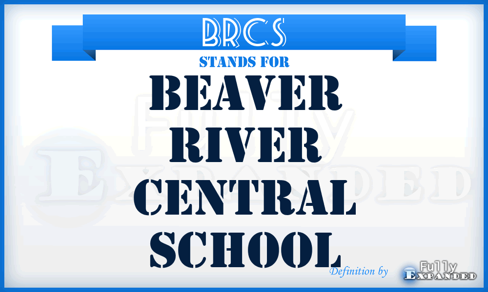 BRCS - Beaver River Central School